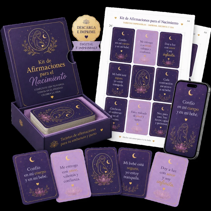 Kit de Afirmaciones para el Nacimiento