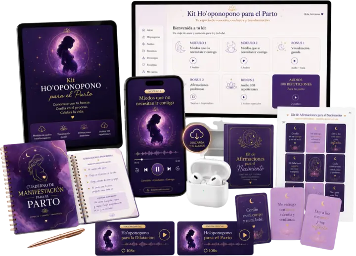 Kit Ho'oponopono para el Parto - Todo lo que recibes